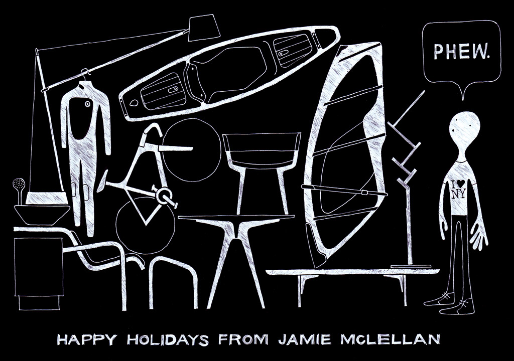 Phew. Happy Holidays From Jamie McLellan